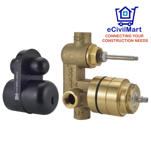 JAQUAR Concealed Body for Single Lever High Flow Diverter ALD-CHR-079N