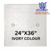 FRP MANHOLE COVER IVORY 24x36