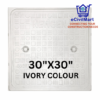 FRP MANHOLE COVER IVORY 30X30
