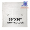 FRP MANHOLE COVER IVORY 36X36