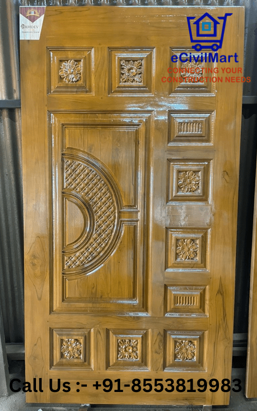 Teak Wood Main Doors