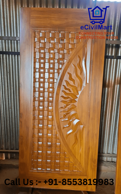 Teak Wood Main Doors